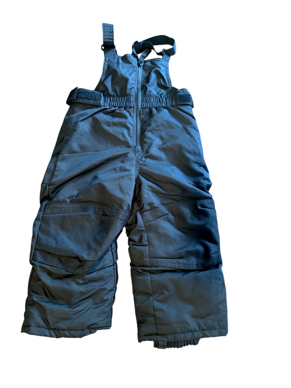 Cat & Jack Black Insulated Snow Bibs 18 M Toddler Winter Snow Pants Adjust Strap